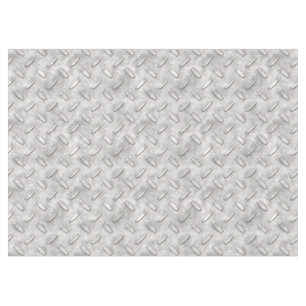 Urban Industrial Metallic Texture Print Tablecloth