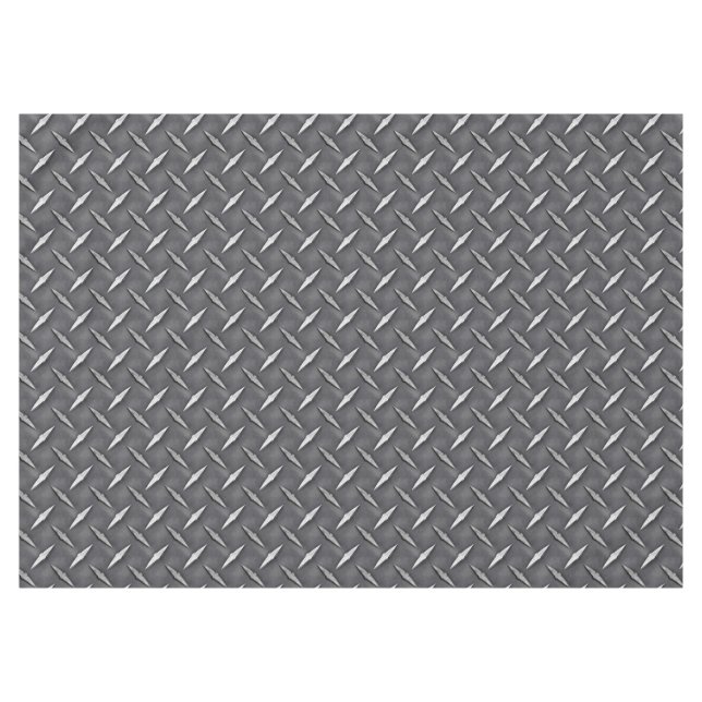 Urban Industrial Metallic Texture Print Tablecloth (Front (Horizontal))
