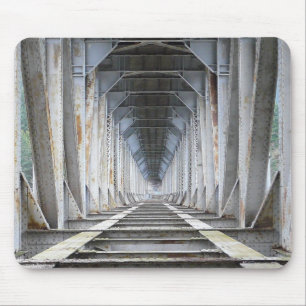 Urban Industrial Vortex Mouse Mat