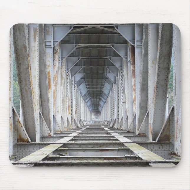 Urban Industrial Vortex Mouse Mat (Front)