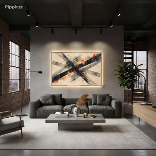 Urban Intersection Canvas Print
