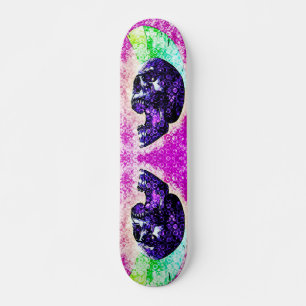 Urban Johnny Skull Rave Grunge Element Trick Deck Skateboard