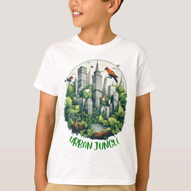 Urban Jungle-4 T-Shirt (Front)