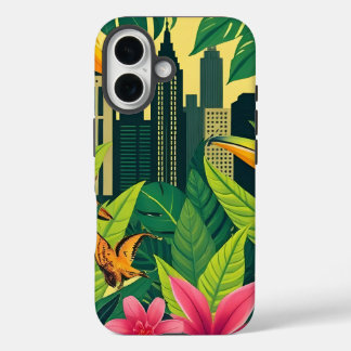Urban Jungle Aesthetic iPhone 16 Case