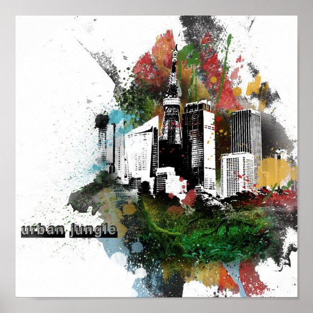 Urban Jungle original Poster (Front)