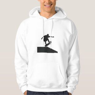 Urban Kickflip Skateboarding Silhouette  Hoodie