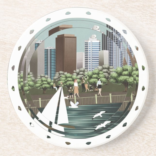 Urban landscape coaster (Front)
