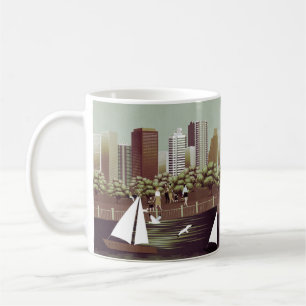 Urban landscape coffee mug