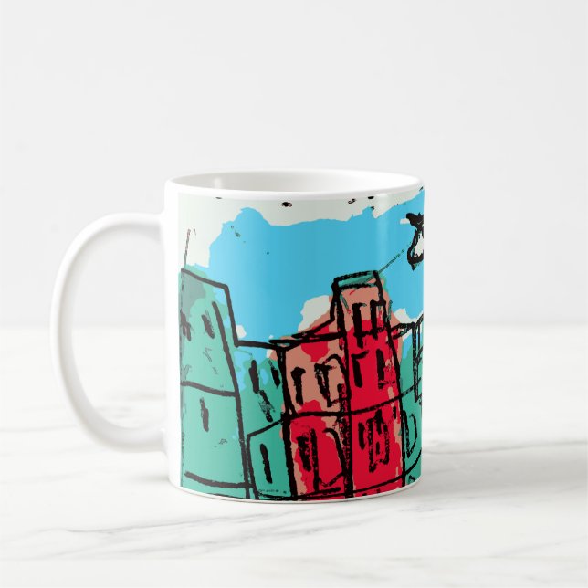 Urban Landscape Coffee Mug (Left)