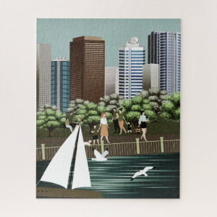 Urban landscape jigsaw puzzle
