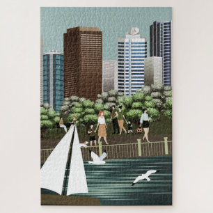 Urban landscape jigsaw puzzle