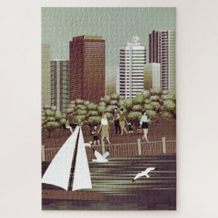Urban landscape jigsaw puzzle