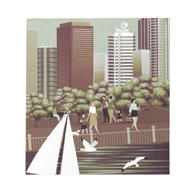 Urban landscape notepad (Front)