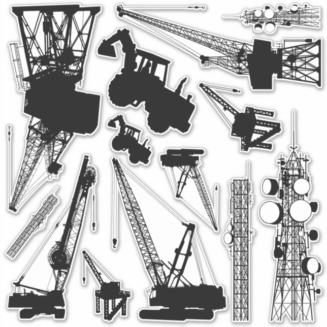 Urban Landscape Sticker Set (Front)