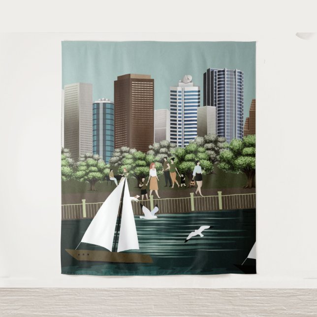 Urban landscape tapestry (Front)