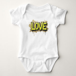 Urban Love Bloom Baby Bodysuit