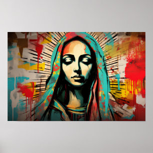 Urban Madonna Poster