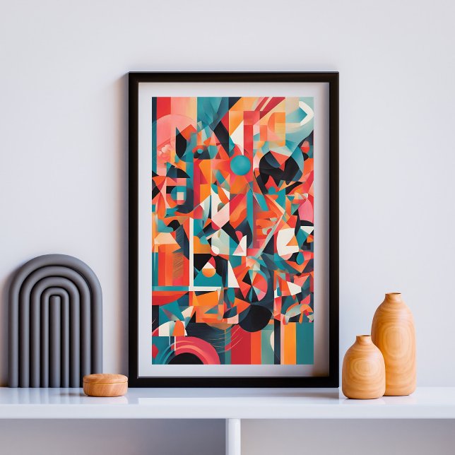 Urban Mirage: Echoes in Colour Poster (Creator Uploaded)