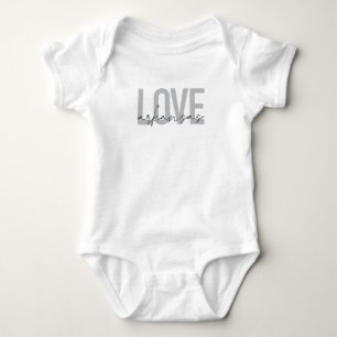 Urban, modern, simple, cool design Love Arkansas Baby Bodysuit