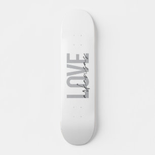 Urban, modern, simple, cool design Love Arkansas Skateboard
