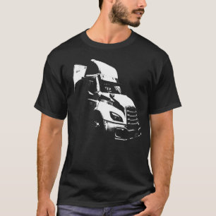 Urban Montreal Big Rig Artistic Posterised T-Shirt