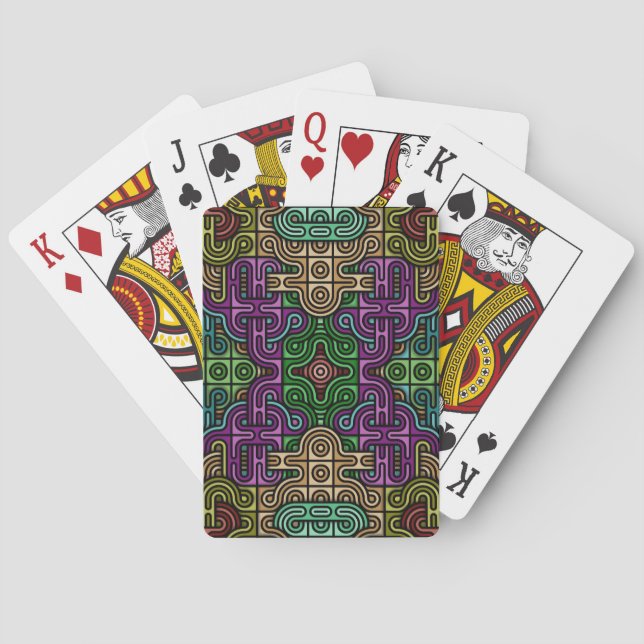 Urban Mosaic Playing Cards (Back)