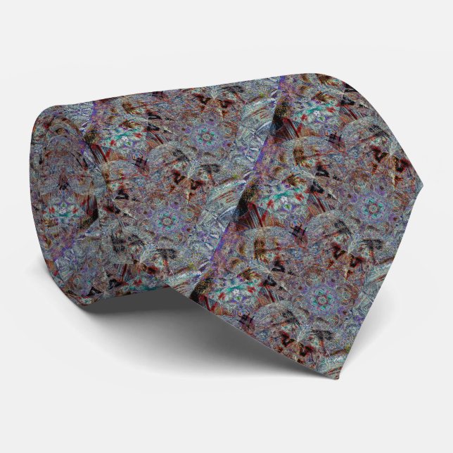 Urban Mosaic Tie (Rolled)