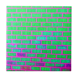 Urban Neon Brick Wall Tile