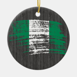 Urban Nigeria Ceramic Tree Decoration