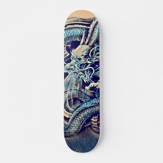 Urban Ninja Chinese Dragon Pro Park Deck Skateboard (Front)