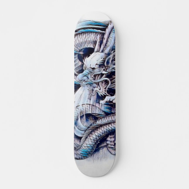 Urban Ninja Dragon Element Custom Pro Park Board Skateboard (Front)