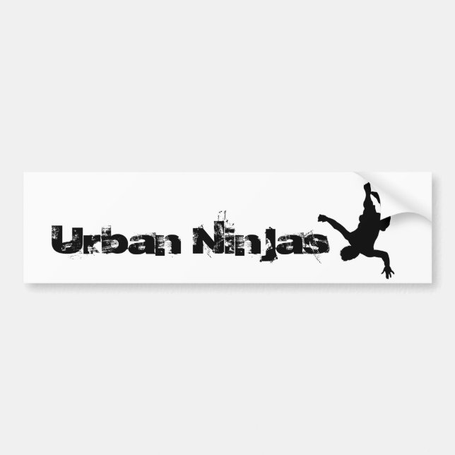 Urban Ninjas Bumper Sticker (Front)