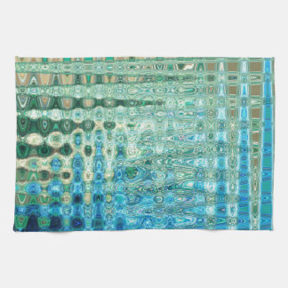 Urban Oasis Kitchen Towel by Artist C.L. Brown