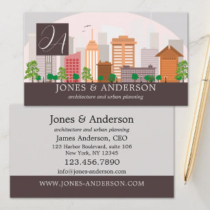 Urban Planning Architecture Business Card