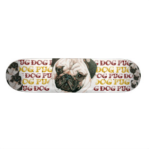 pug dog skateboards outdoor gear zazzle uk zazzle