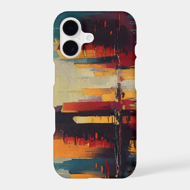 Urban Pulse – Abstract City In Vertical Rhythm (Back)