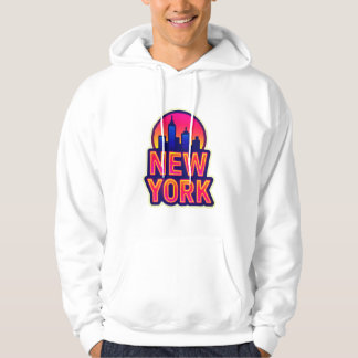 Urban Pulse: New York Lights Hoodie