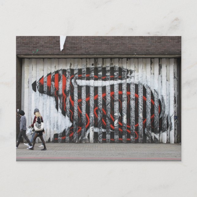 Urban Rabbit Postcard (Front)