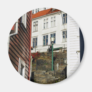 Urban Reader - Bergen in Norway Magnet