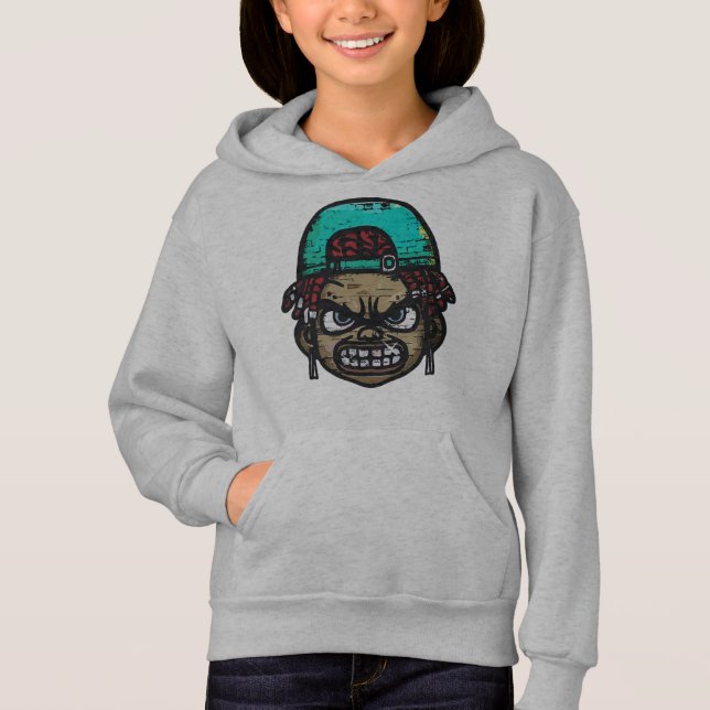Urban Rebel: Graffiti Style Face (Front)