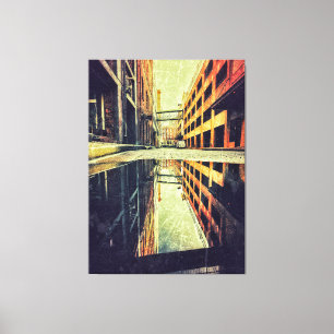 Urban Reflection Canvas Print
