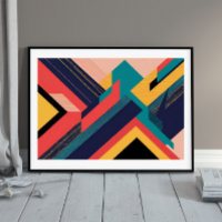 Urban Rhythm: Bold Arrow Geometry