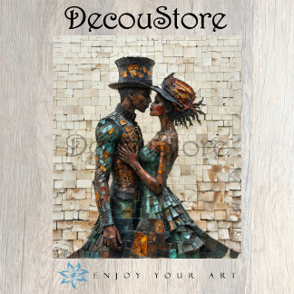 Urban Romance Decoupage Tissue Paper
