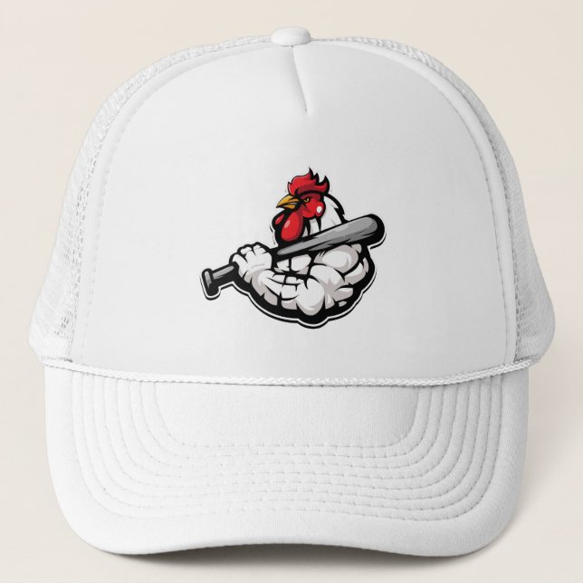 Urban Rooster Power Trucker Hat (Front)