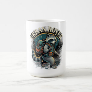 Urban Rover Racoon Long Sleeve Coffee Mug