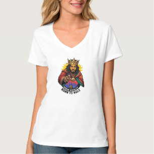Urban Royalty Born To Rule King Graphic Men's T-Sh T-Shirt