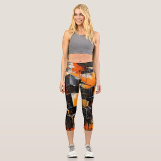 Urban Rust High-Waisted Capris