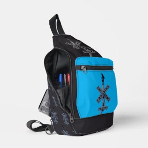 Urban Rustic Cityscape Watcher 2 Print Cut Sew Bag