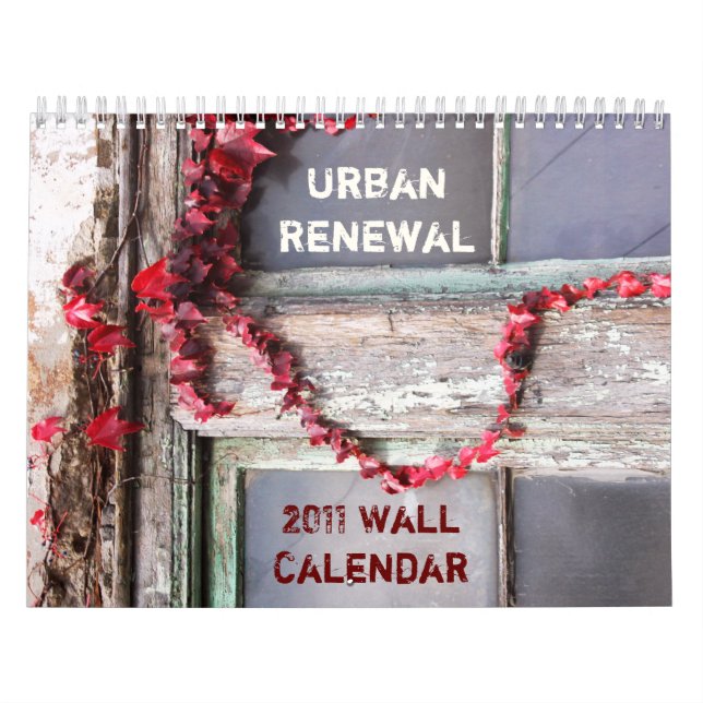 Urban Rustic Ivy 2011 Wall Calendar (Cover)