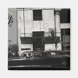 Urban scene in USA Magnet